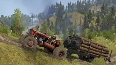 Zrzuty ekranu Mud Truck Games Offroad Driver