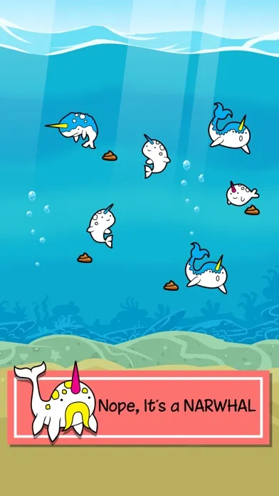 Narwhal Evolution -A Endless Clicker Monsters Game Screenshots