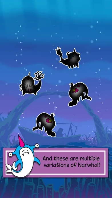 Narwhal Evolution -A Endless Clicker Monsters Game Screenshots