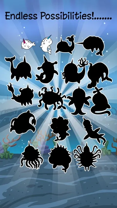 Narwhal Evolution -A Endless Clicker Monsters Game Screenshots