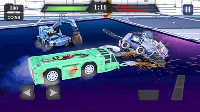 Capturas de tela do Robot Car War Battle Arena
