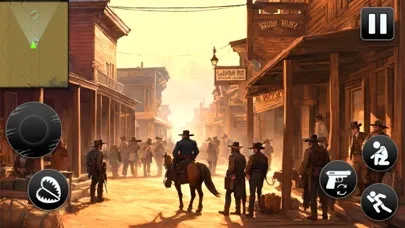 Tangkapan layar West Fighter Cowboy Games 3D