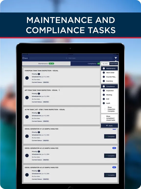 Скриншоты NS Workboat iPad 