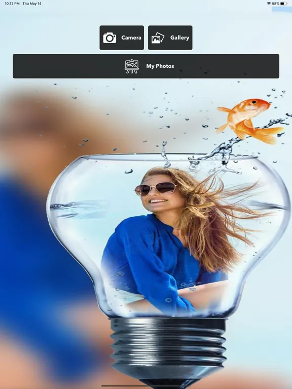 Captures d'écran de دمج الصور الاحترافي iPad 
