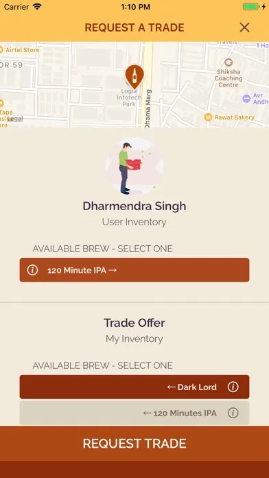 Screenshot di Brew Trader - Swap Beer App