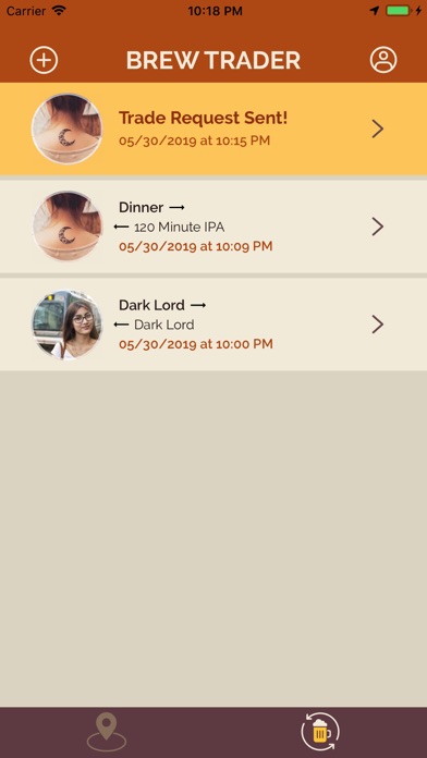 Brew Trader - Swap Beer App سکرین شاٹس