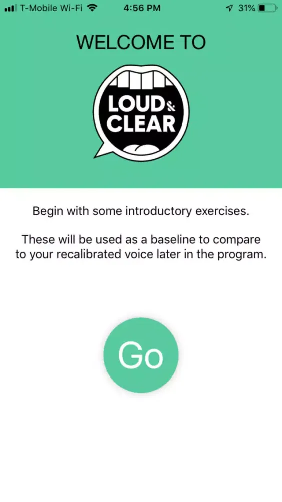 Tangkapan skrin Loud & Clear Speech Therapy