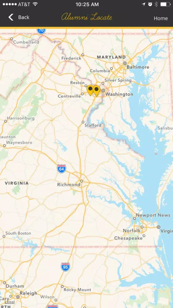 Tilton Alumni Screenshots