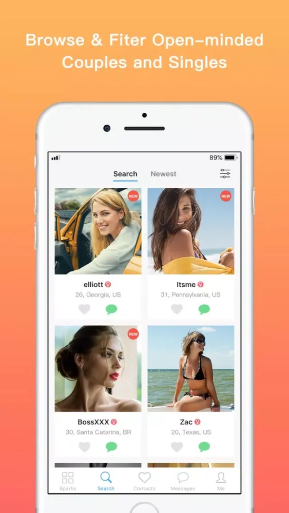 FWB & Discreet NSA Hook Up APP Ekran Görüntüleri