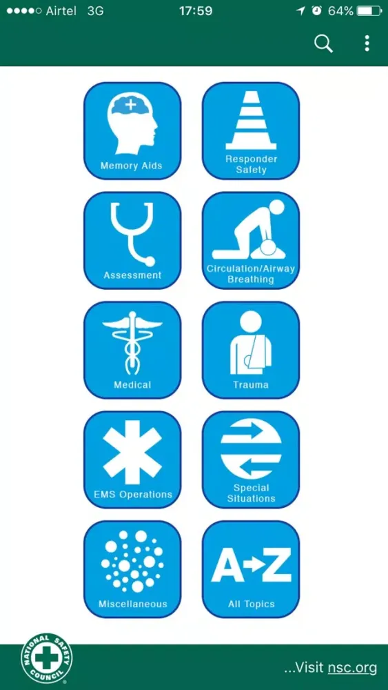 Ảnh chụp màn hình của EMR Guide