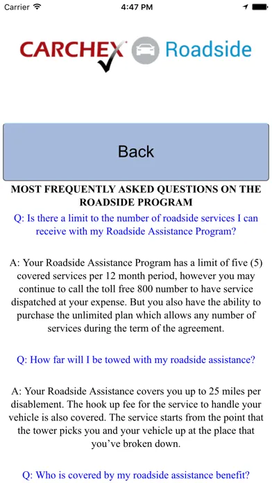 Carchex Roadside Screenshots