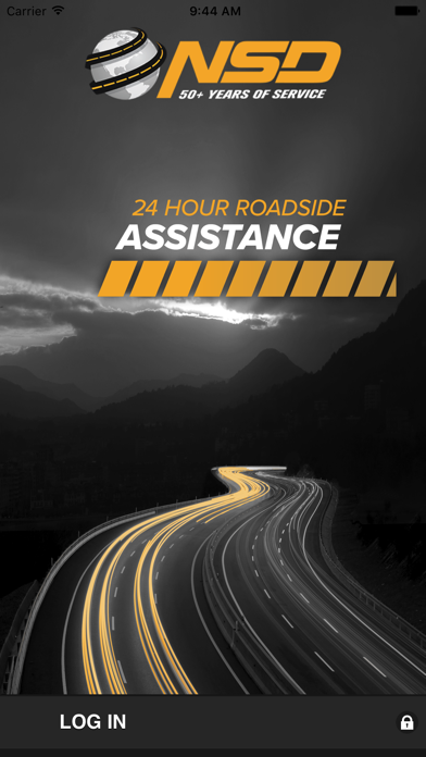 Ảnh chụp màn hình của NSD Roadside Assistance