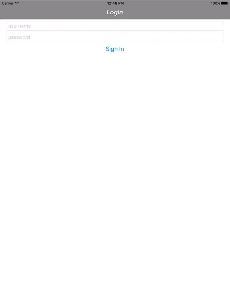 Tangkapan layar Mi Unidad App iPad 