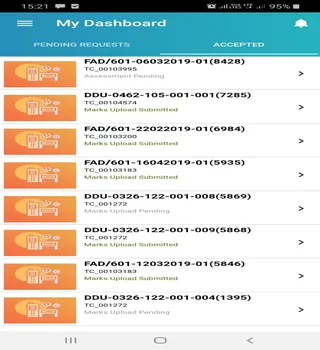 Captures d'écran de NON-PMKVY-ASSESSOR-APP