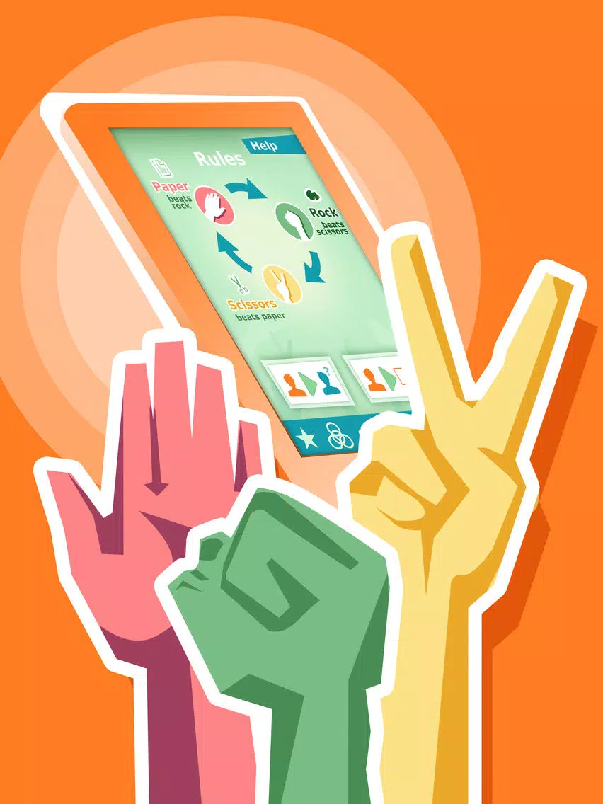 تصاویر Roshambo Multiplayer : Rock Paper Scissors iPad 