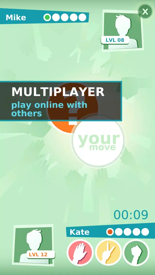 تصاویر Roshambo Multiplayer : Rock Paper Scissors