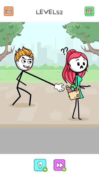 Thief Stickman Puzzle Game應用截圖