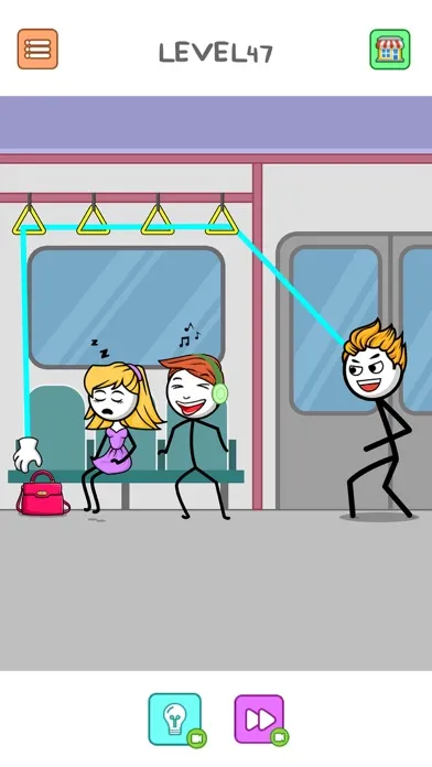 Thief Stickman Puzzle Game應用截圖