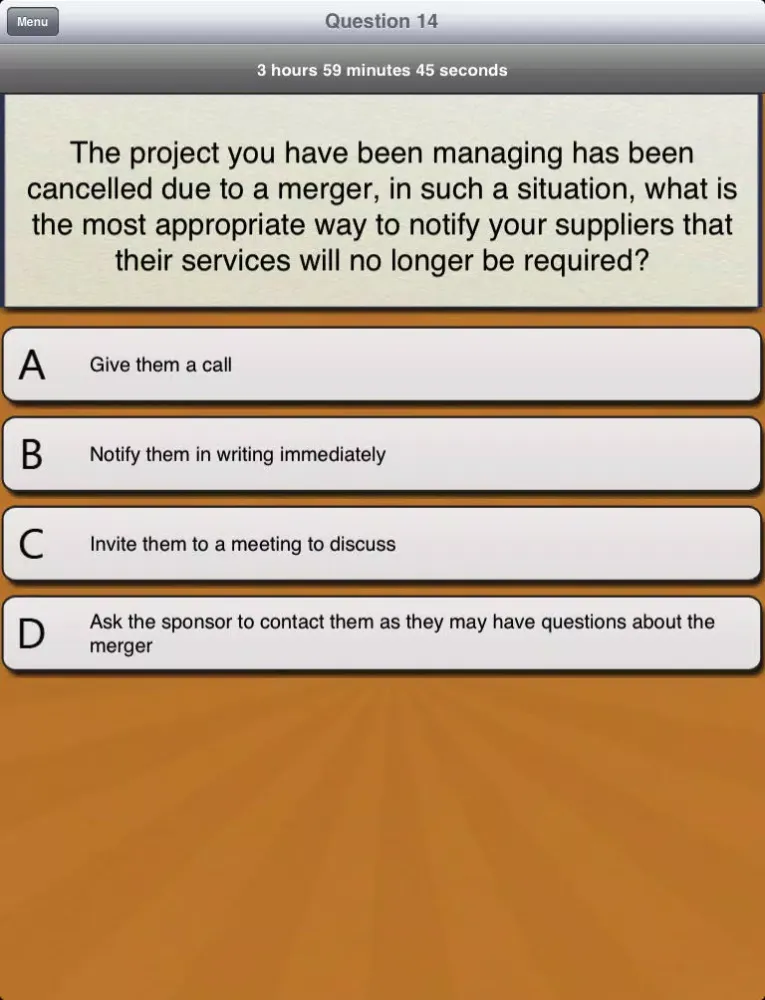 Pass PMP - Free - PMBOK5 iPad  سکرین شاٹس