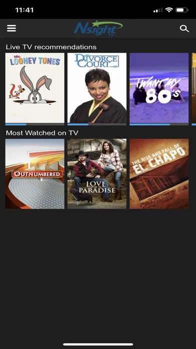 Nsight TV Ekran Görüntüleri