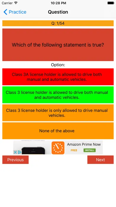 BTT Basic Theory Test for Singapore Driving - Prepare Driving Theory Test应用截图
