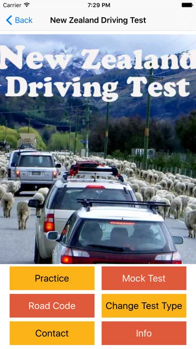 New Zealand Driving Test Preparation NZTA - NZ Theory Driving Test for Car, Motorcycle, Heavy Vehicle - 400 Questions Screenshots