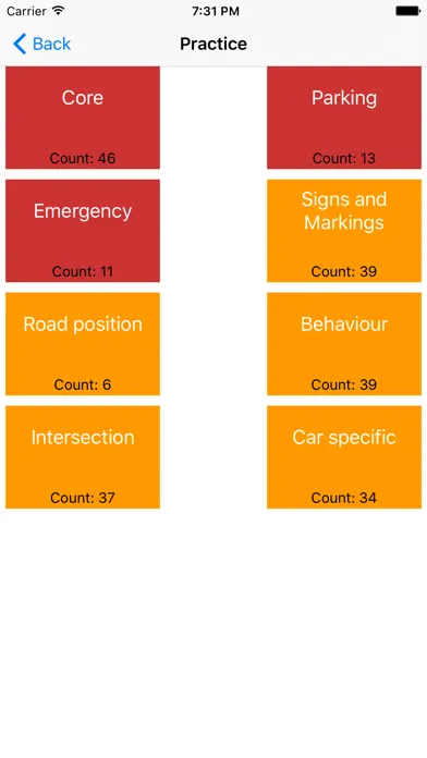 New Zealand Driving Test Preparation NZTA - NZ Theory Driving Test for Car, Motorcycle, Heavy Vehicle - 400 Questions Screenshots