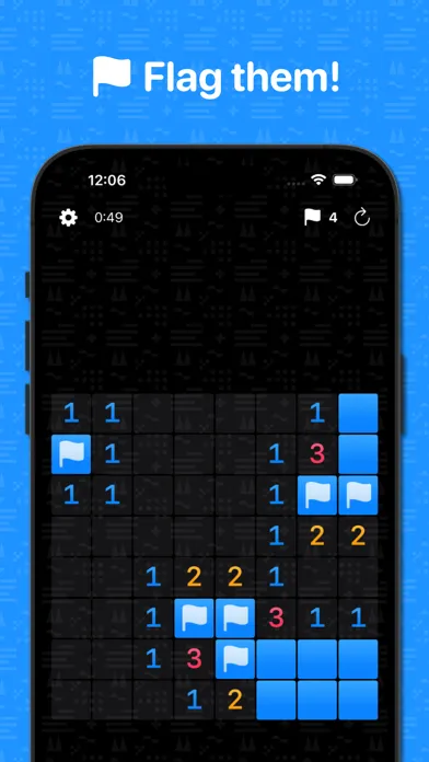 Tangkapan layar Sweeper: Classic minesweeper