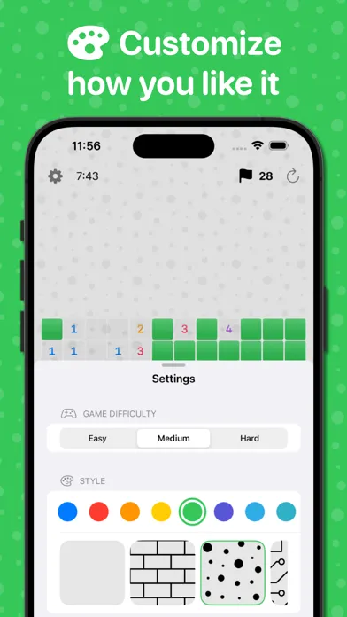 Tangkapan layar Sweeper: Classic minesweeper