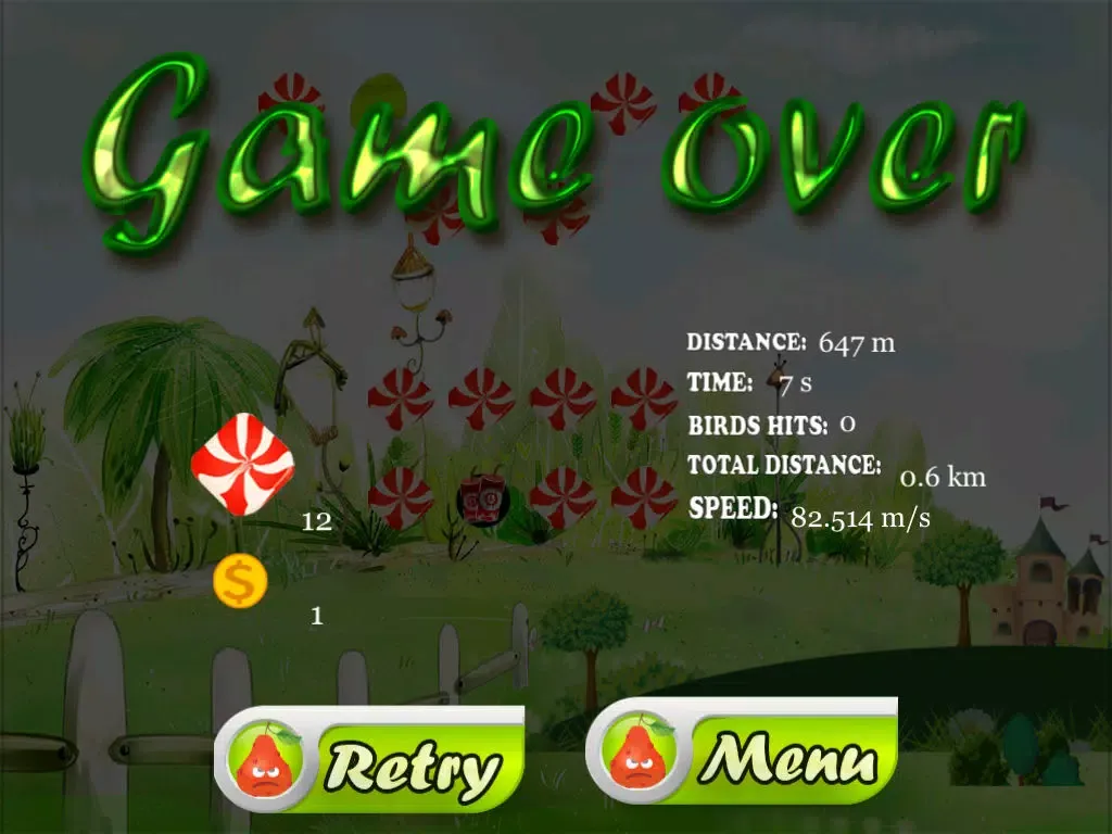 Angry Bouncy Pear Adventure iPad  Screenshots