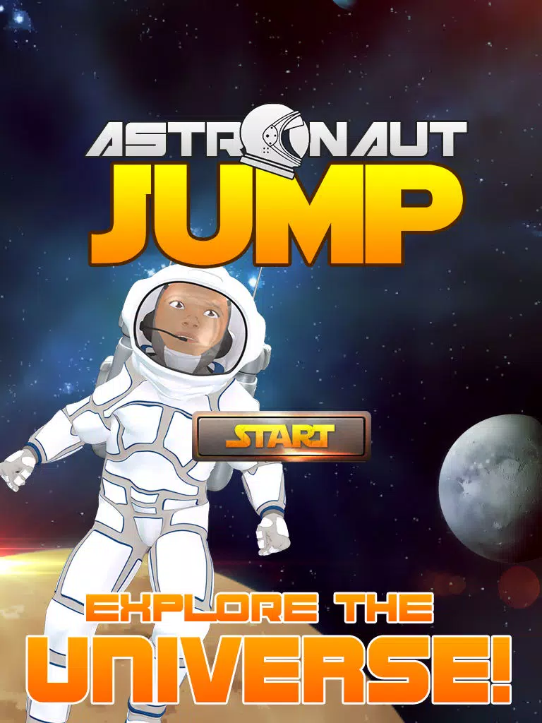 Astronaut Jump Space Galaxy Adventure iPad 应用截图