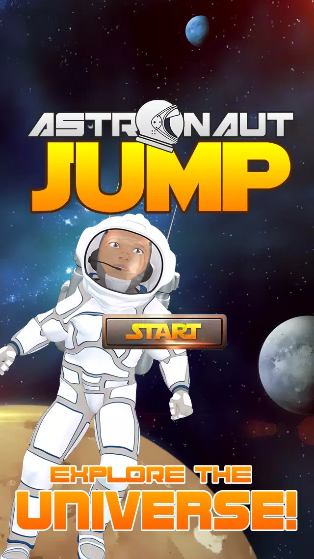 Astronaut Jump Space Galaxy Adventure应用截图