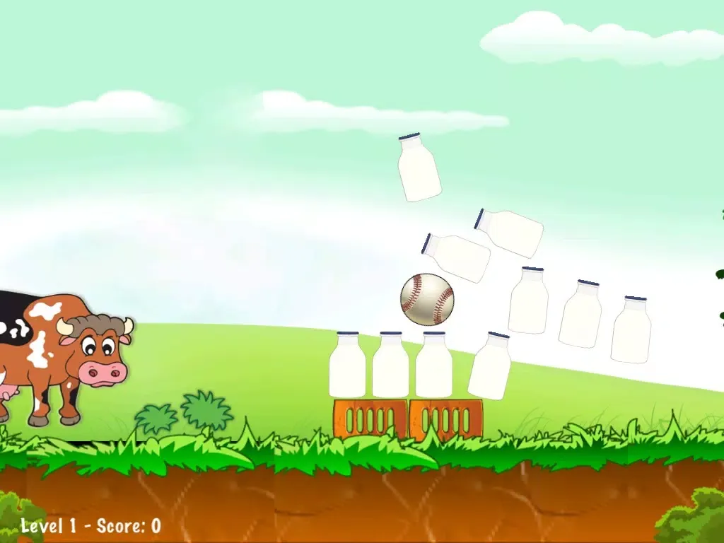 Ball Toss Flick Knockdown iPad  Screenshots