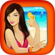 Bikini Surfer Girl Shark Escape Bikini Surfer Girl Shark Escape