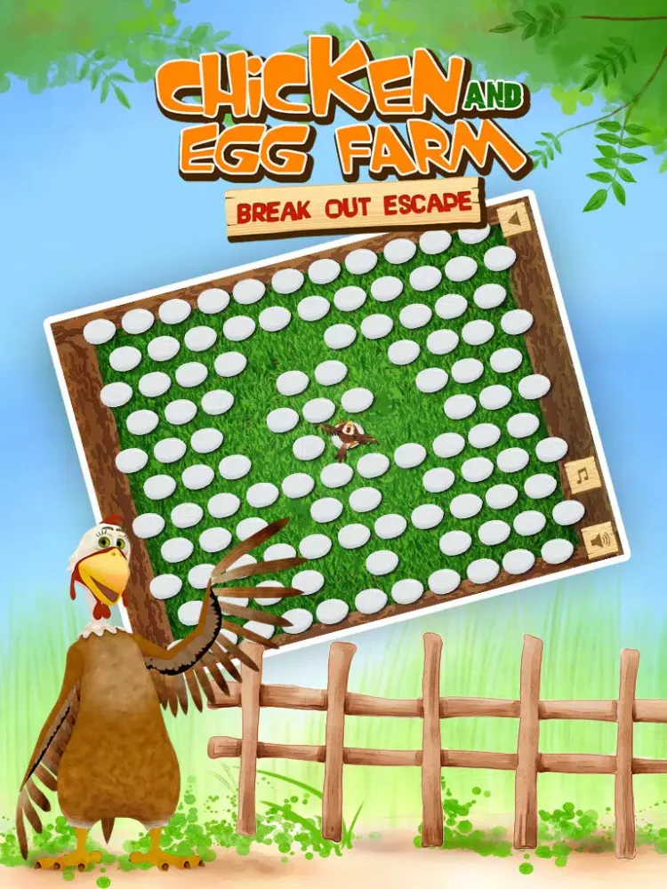 Chicken and Egg Farm Break Out Escape iPad  سکرین شاٹس