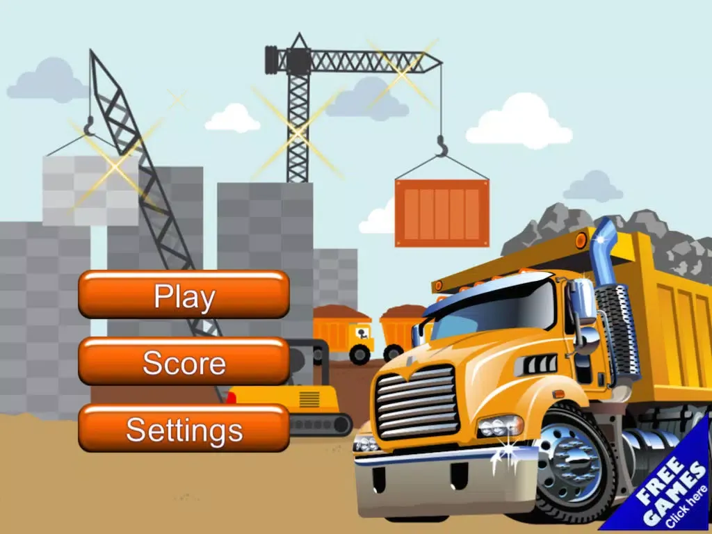 Construction Truck Parking Simulator Madness iPad 应用截图
