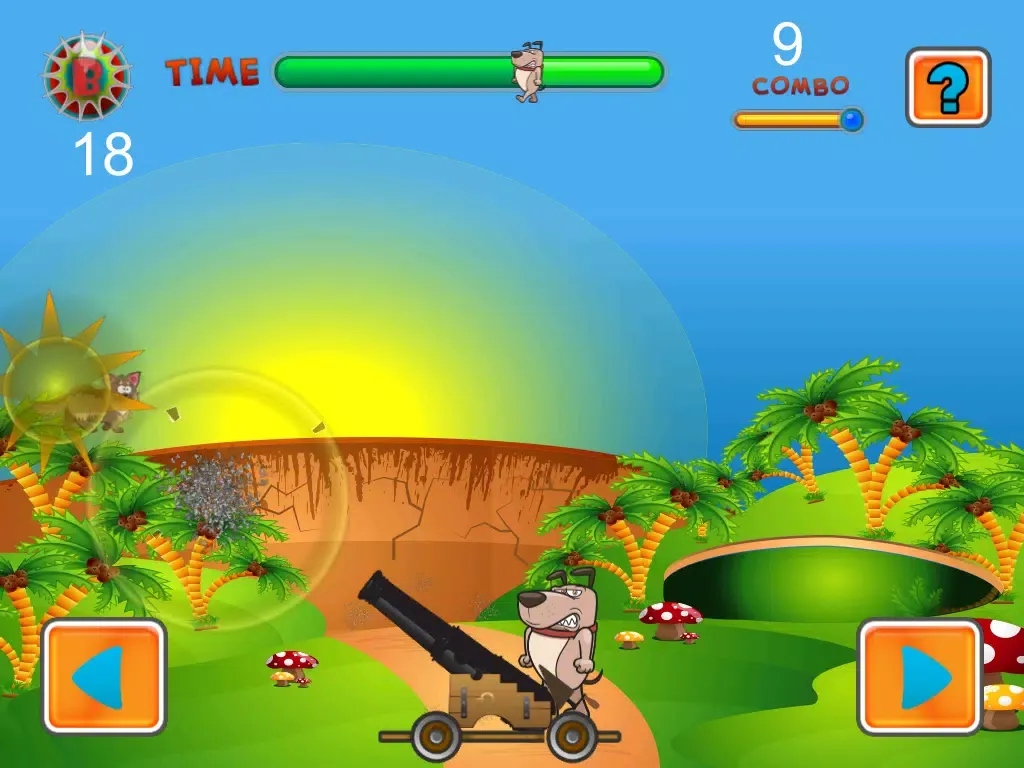 صور Crazy Cat Cannon Blaster iPad 