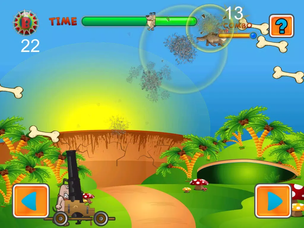صور Crazy Cat Cannon Blaster iPad 