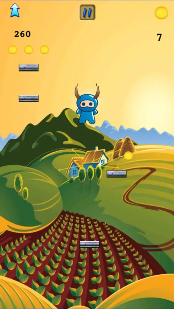 Zrzuty ekranu Crazy Wild Ninja Goat Jump