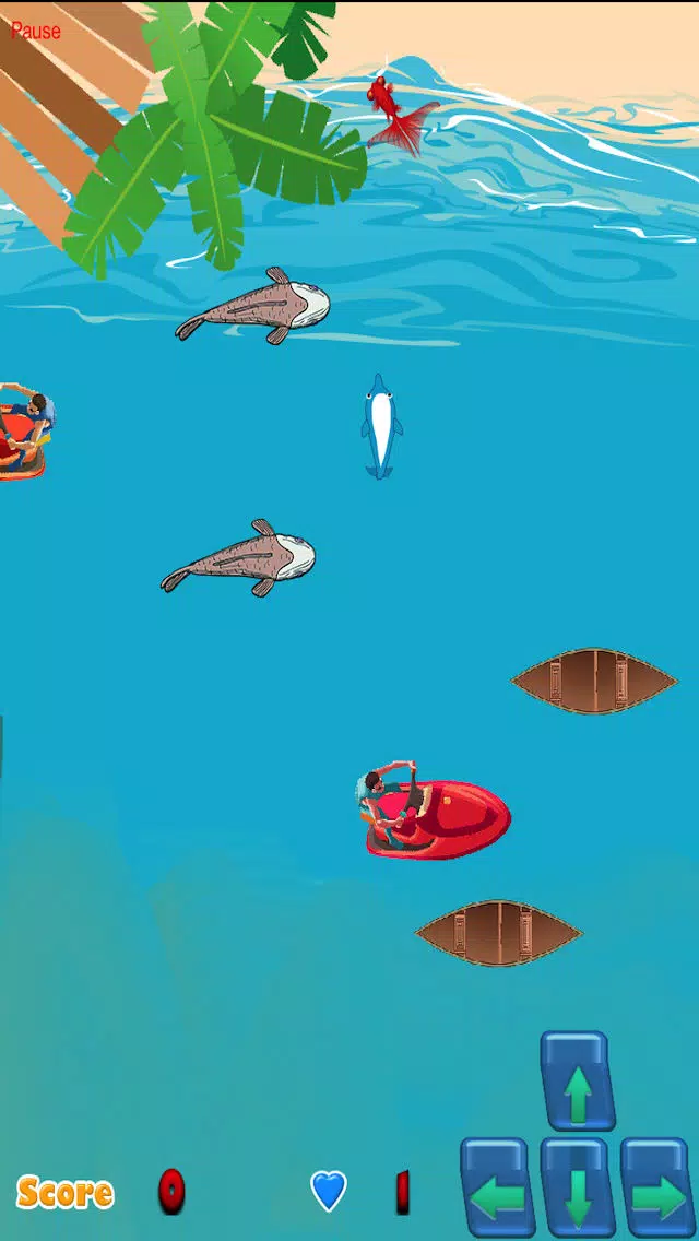 Dolphin Swim Safe Ocean Adventure स्क्रीनशॉट