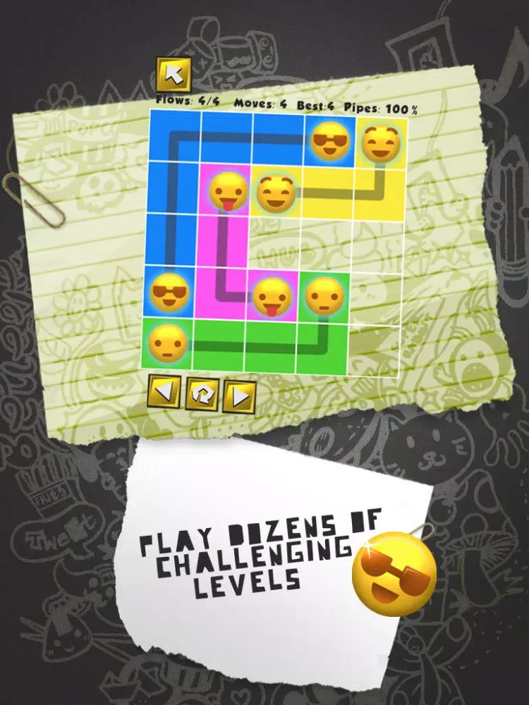 Emoji Connect Pipe Link Match iPad  Screenshots