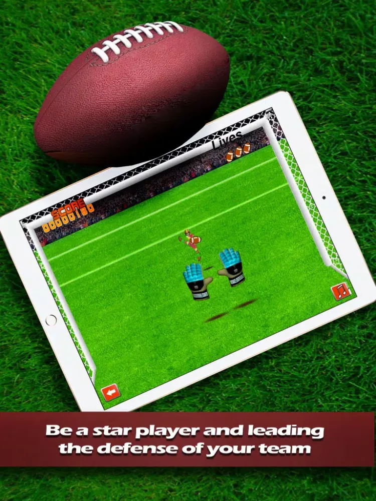 Flick Football Field Goal Kick Blocker: Save The Kicker From Getting the Win iPad  スクリーンショット