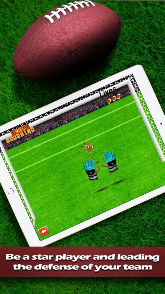 Flick Football Field Goal Kick Blocker: Save The Kicker From Getting the Win スクリーンショット