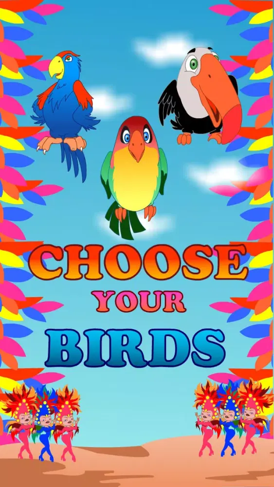 Tangkapan skrin Flip Flop Pretty Bird: Carnival Party