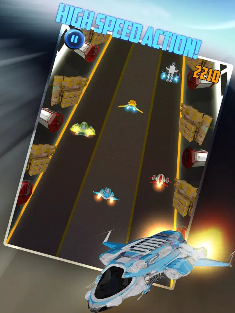 Galaxy Rocket Heroes: Speed Racing iPad  स्क्रीनशॉट