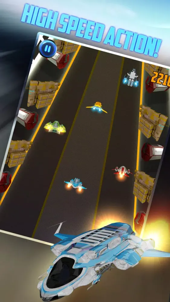 Galaxy Rocket Heroes: Speed Racing स्क्रीनशॉट