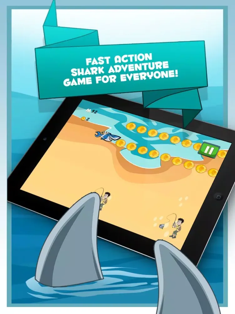 صور Jetpack Shark: Mega Adventure World iPad 