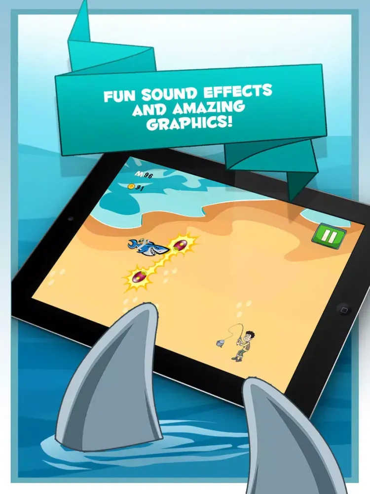 صور Jetpack Shark: Mega Adventure World iPad 