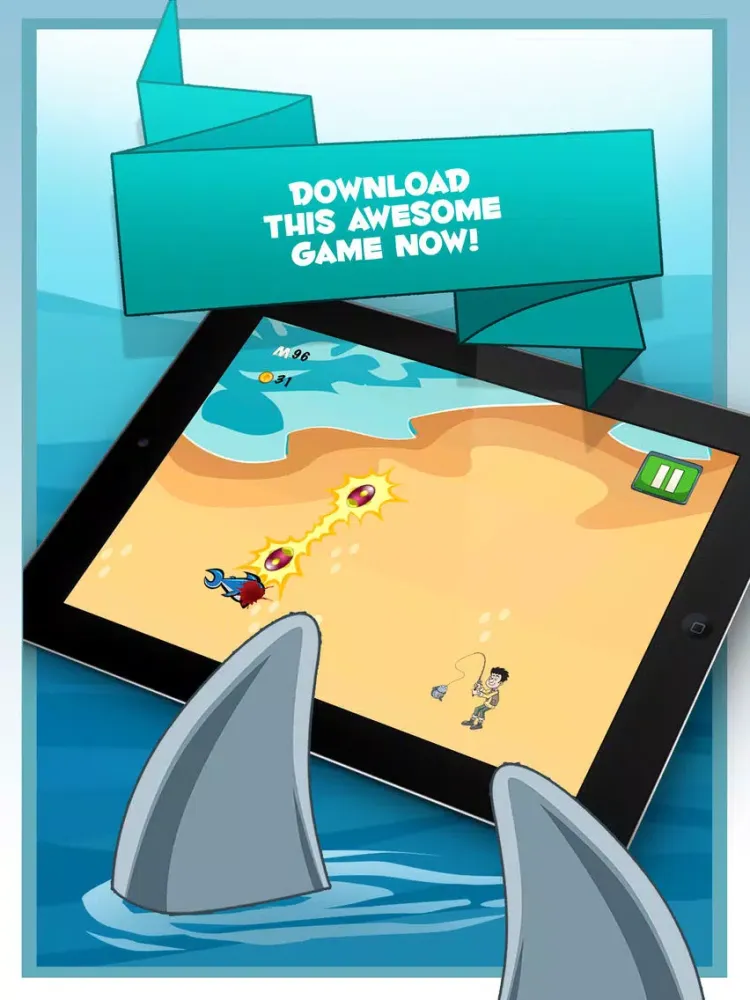 صور Jetpack Shark: Mega Adventure World iPad 
