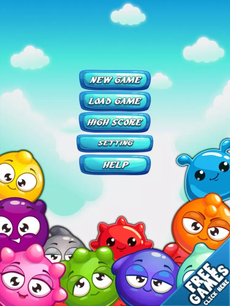 Capturas de pantalla de Juicy Jelly Happy Fruit Match iPad 